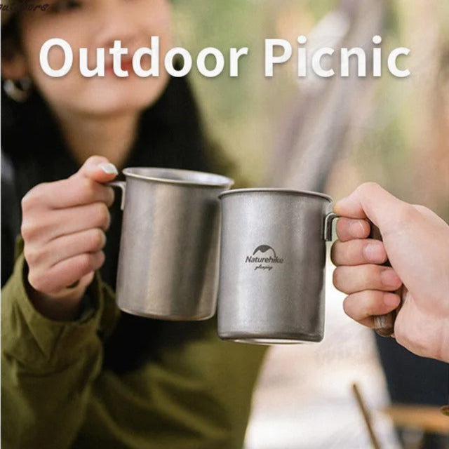 Naturehike Stainless Steel Retro 350Ml Camping Outdoor Cup Mug