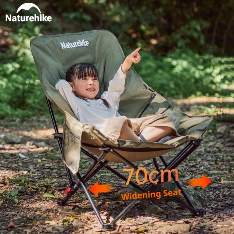 Naturehike Sea Star Push-up High Back Cotton-Filled Moon Chair