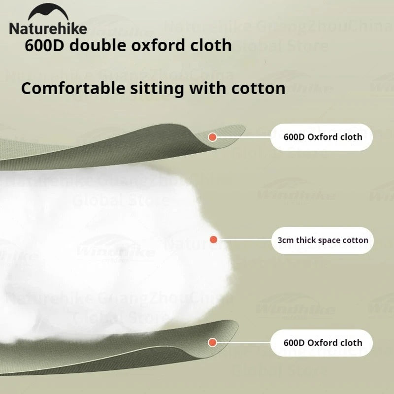 Naturehike Sea Star Push-up High Back Cotton-Filled Moon Chair