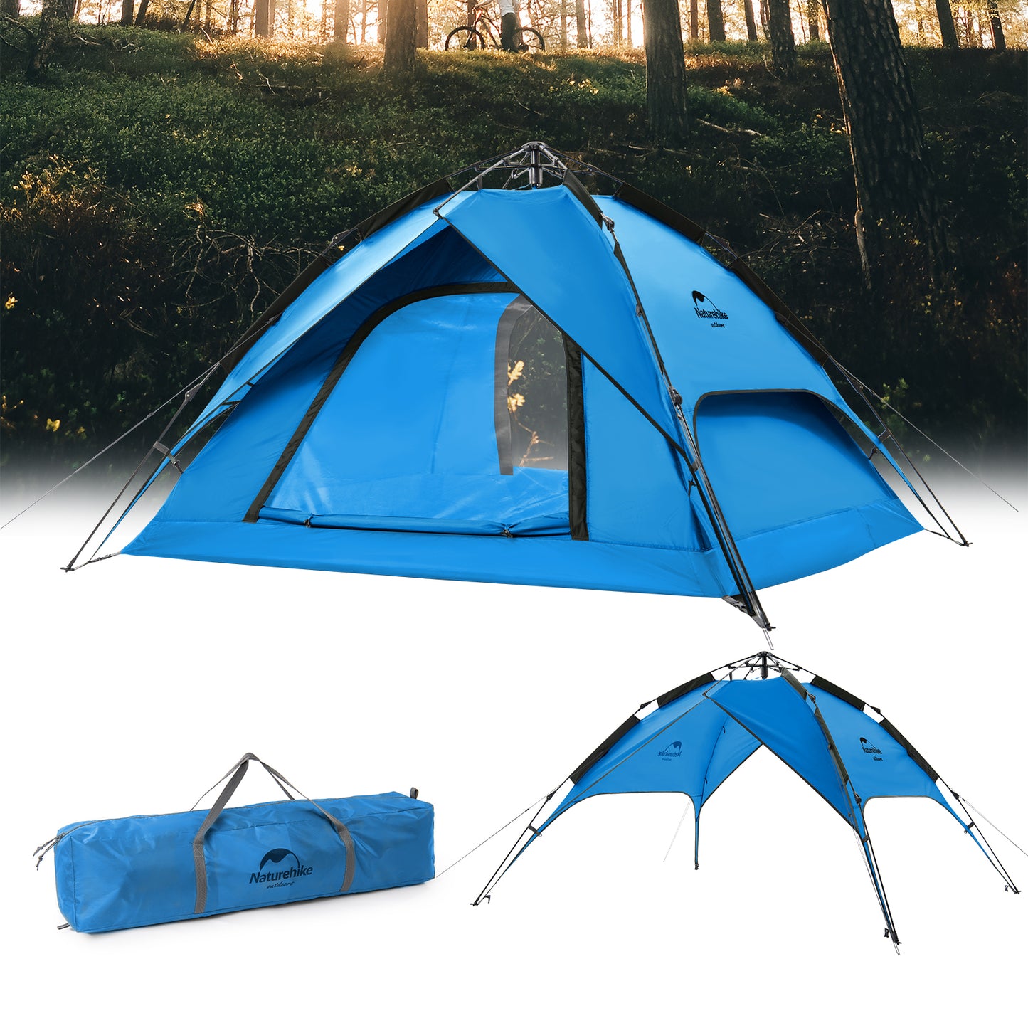 Naturehike 4 People Quick Automatic Tent