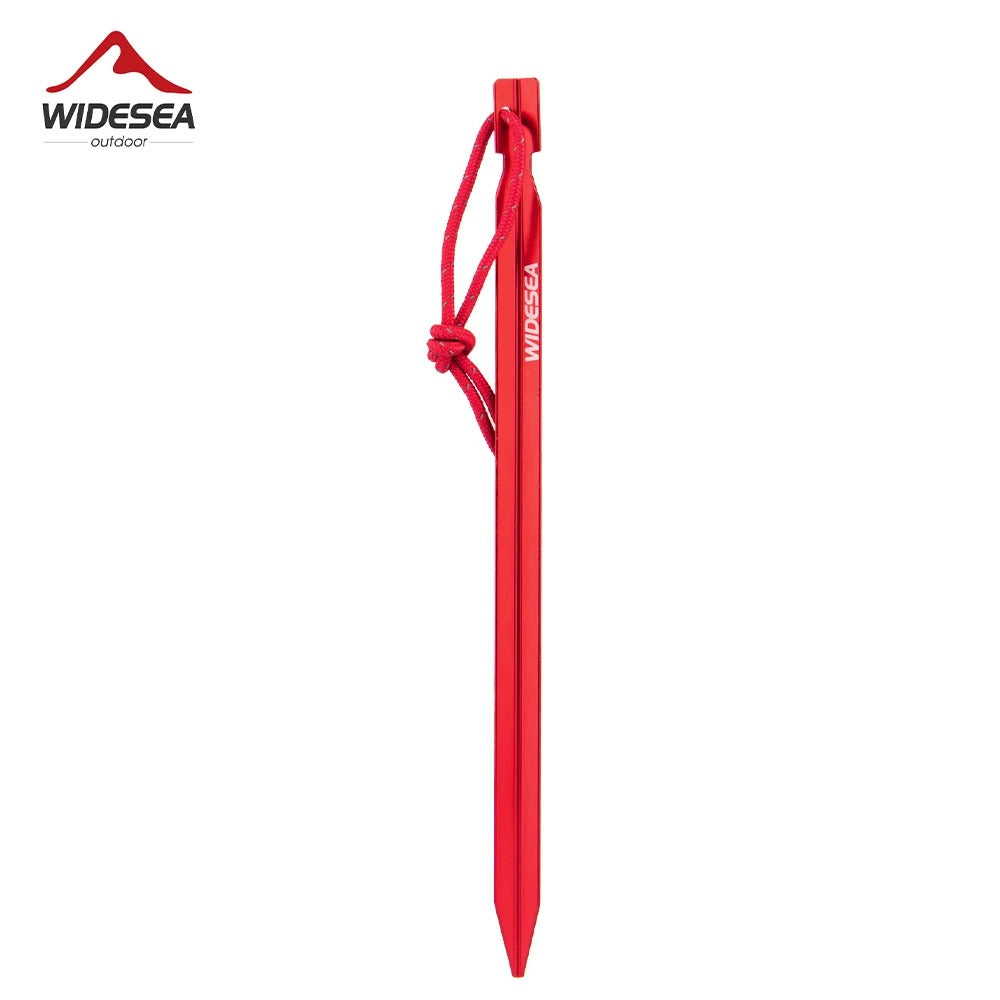 Widesea Camping 4pc/set Tent Pegs Stakes