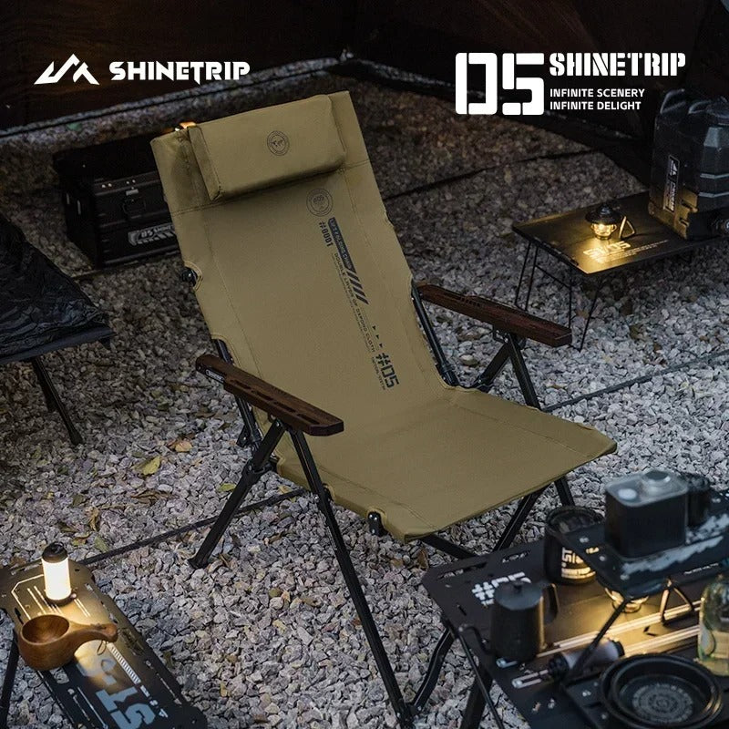 Shinetrip Outdoor Portable Foldable Four-Speed Adjustable Chair