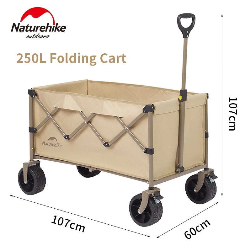 Naturehike 250L Folding Trolley Collapsible Wagon Cart