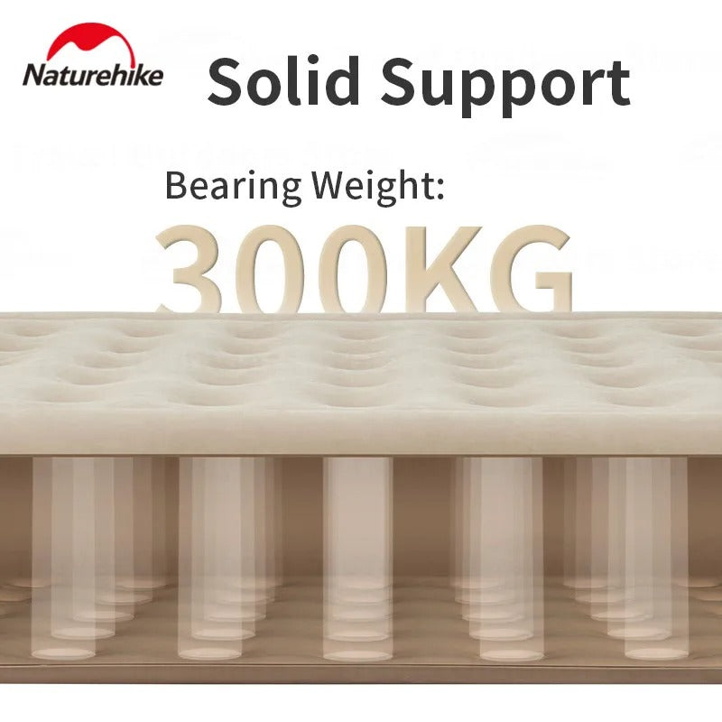 Naturehike New Inflatable Backrest Double Bed Home Outdoor Camping