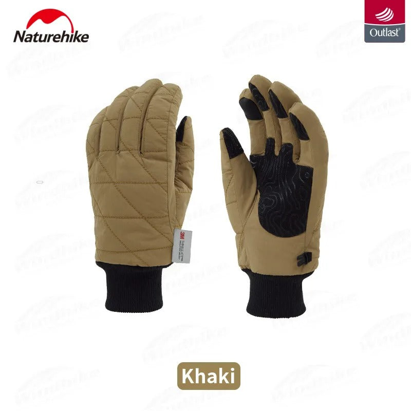 Naturehike Outdoor Diamond Pattern 3M Insulated Gloves