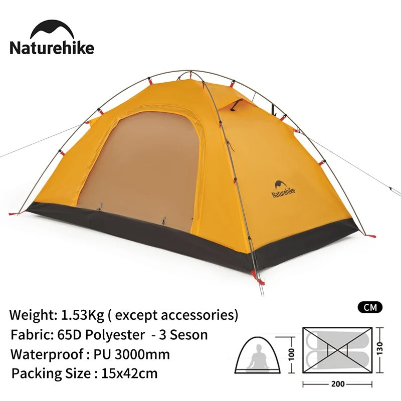 Naturehike 2 Persons P Series Single Layer Camping Tent