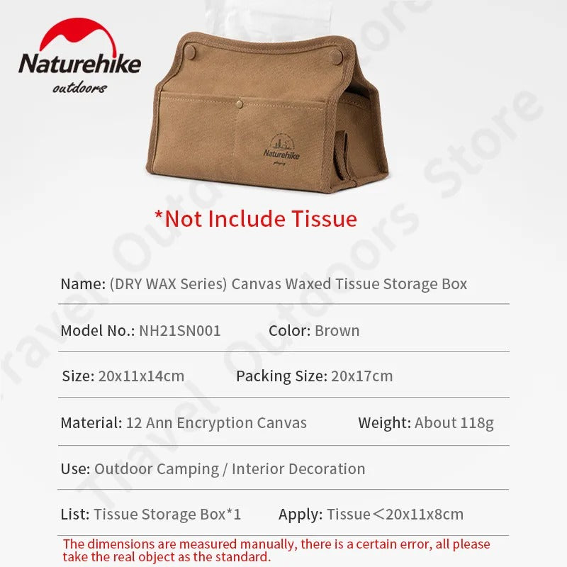 Naturehike Camping Outdoor Tissue Storage Bag