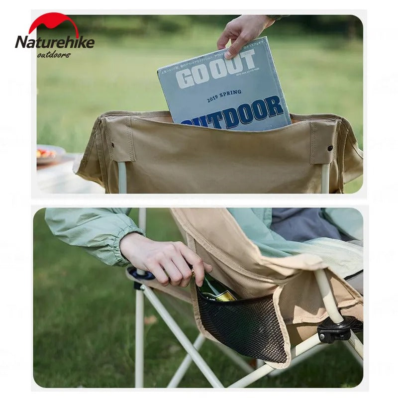 Naturehike X-Type Gathering Outdoor Camping Chair Khaki