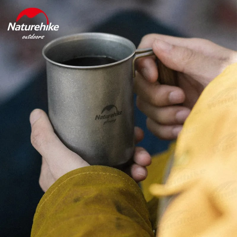 Naturehike Stainless Steel Retro 350Ml Camping Outdoor Cup Mug