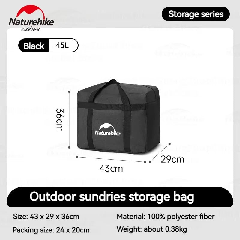Naturehike 100L Outdoor Folding Large Capacity Camping Equipment Storage Duffle Bag
