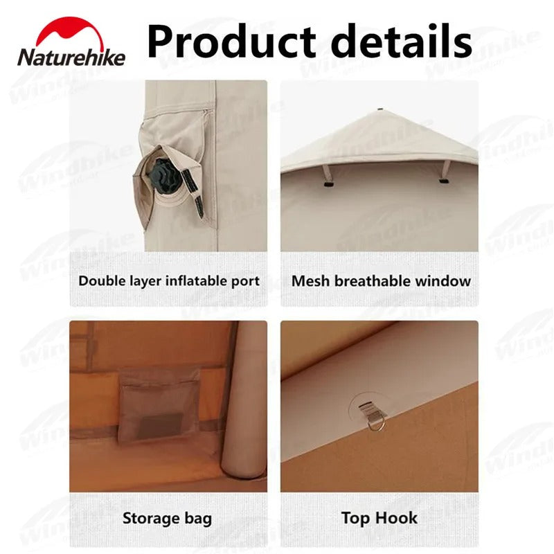 Naturehike Air 17.2 Outdoor Inflatable Waterproof Portable Tent