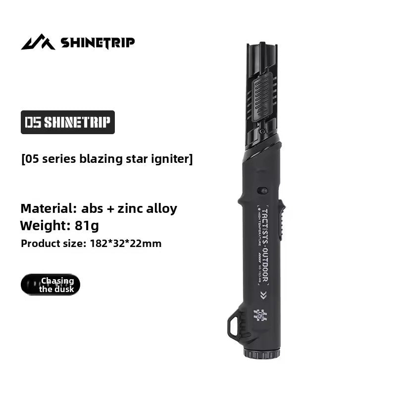 ShineTrip Portable Waterproof Outdoor Blazing Star Refiliable Igniter