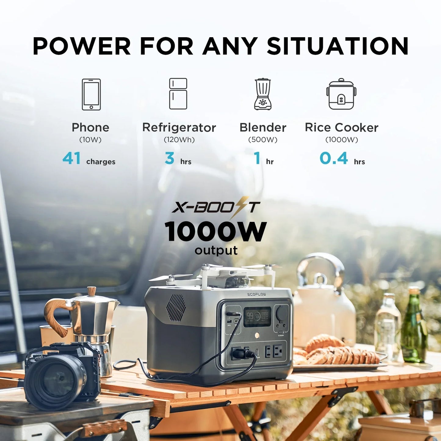 Power station for northern areas