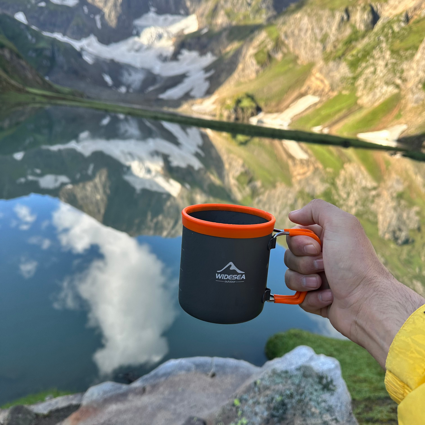 Widesea Camping Aluminum Cup Outdoor Mug