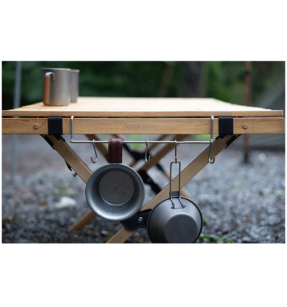 Naturehike 304 Stainless Steel Portable Table Edge Hanging Rack