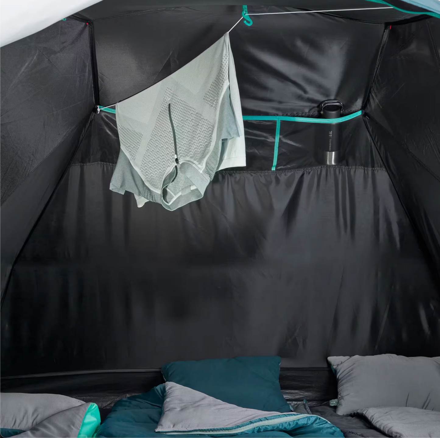 Decathlon Quechua Camping Tent MH100 - 3-P - Fresh&Black