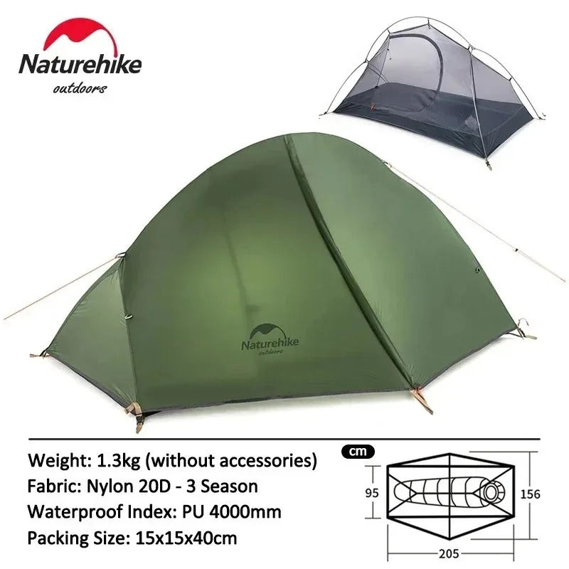 Naturehike Ultralight 1 Person Cycling Tent