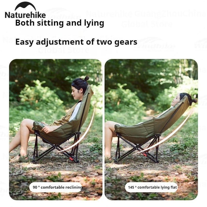 Naturehike Sea Star Push-up High Back Cotton-Filled Moon Chair