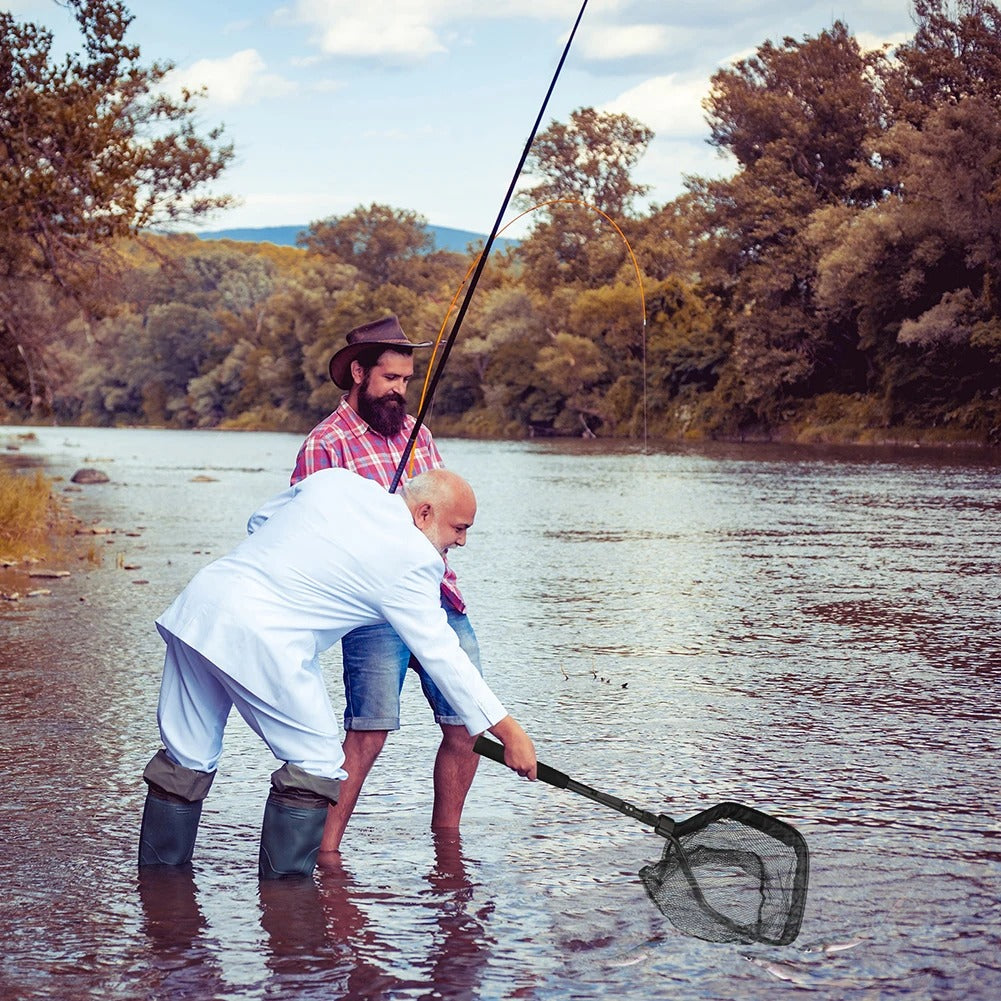 Telescopic Foldable Fishing Net Easy Catch & Release