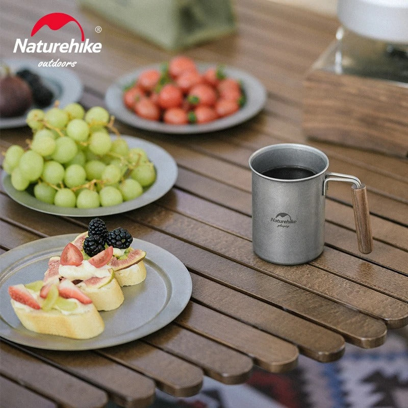 Naturehike Stainless Steel Retro 350Ml Camping Outdoor Cup Mug