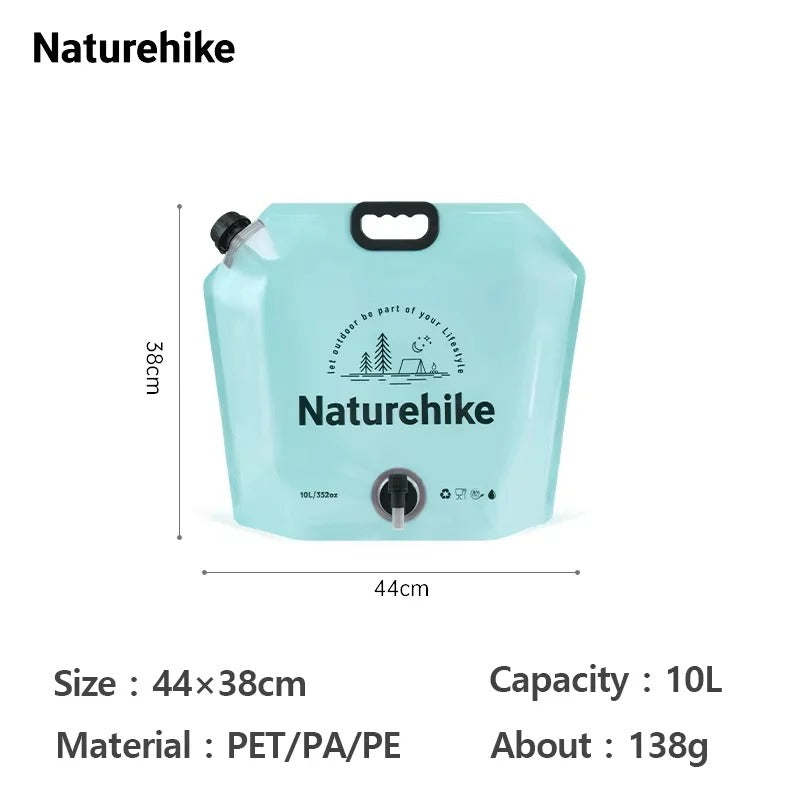 Naturehike Outdoor Camping Picnic 10LWater Bag Drink Bag with Water Faucet