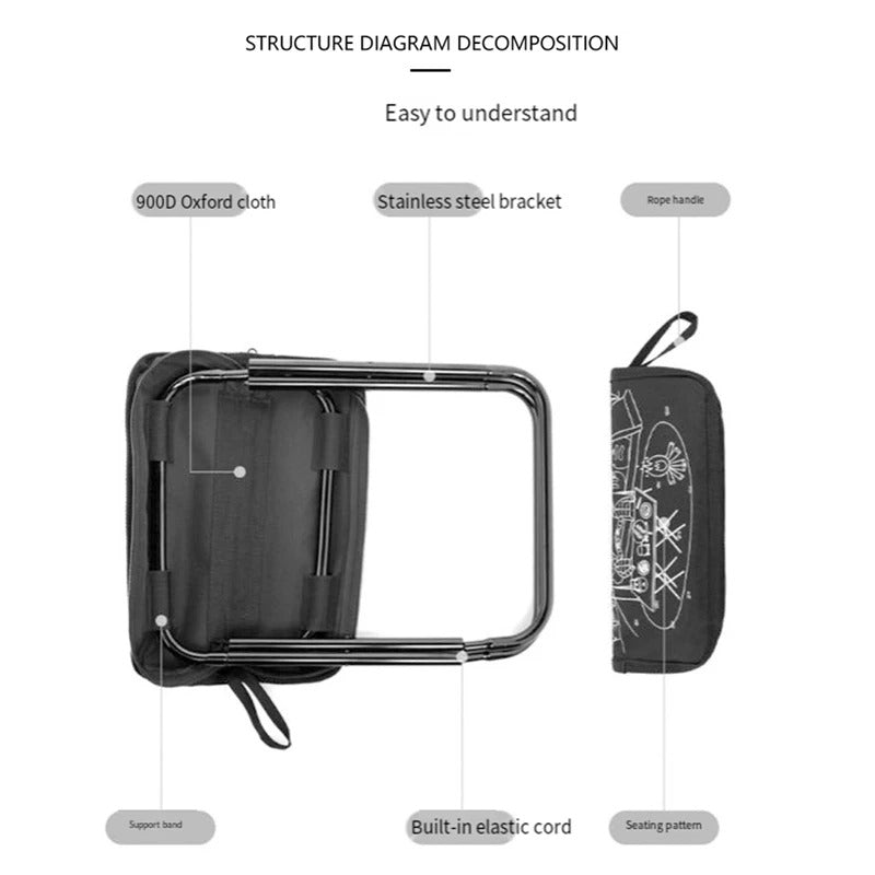 Widesea Camping Foldable Stool