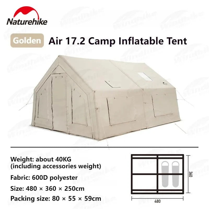 Naturehike Air 17.2 Outdoor Inflatable Waterproof Portable Tent