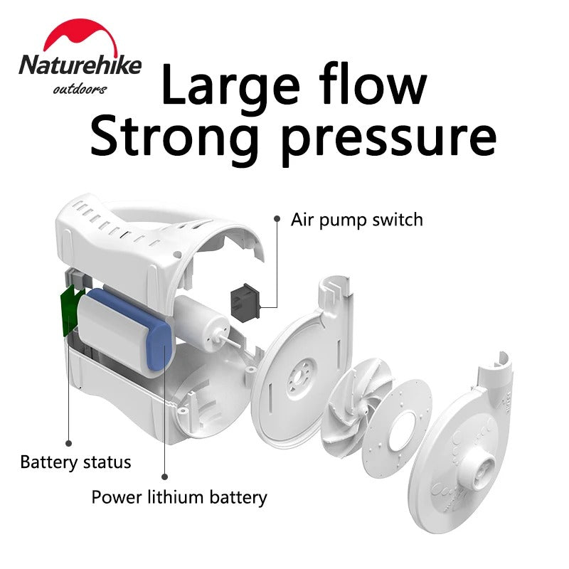 Naturehike Outdoor Portable Electric Air Pump