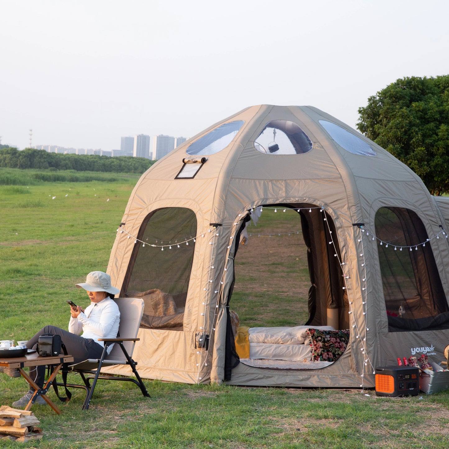 WOOLF PLANET Luxury Inflatable Air Camping Tent (PAYMENT ADVANCE)
