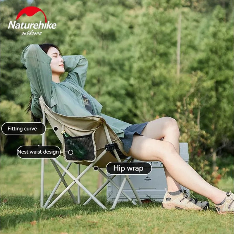 Naturehike X-Type Gathering Outdoor Camping Chair Khaki