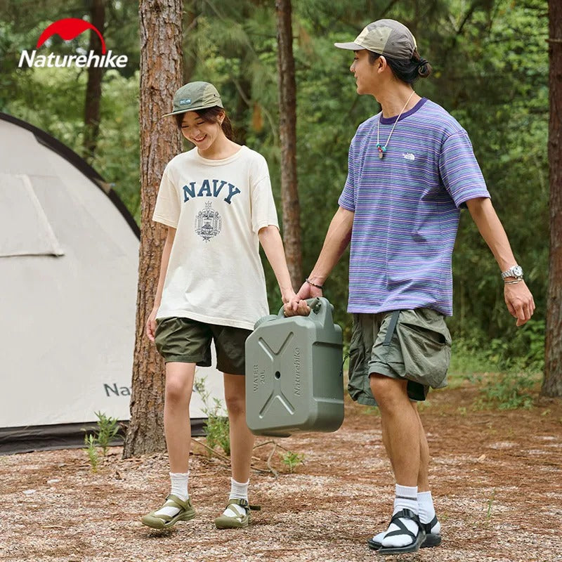 Naturehike Camping Bucket 12L/20L Portable Water Tank Container With Faucet