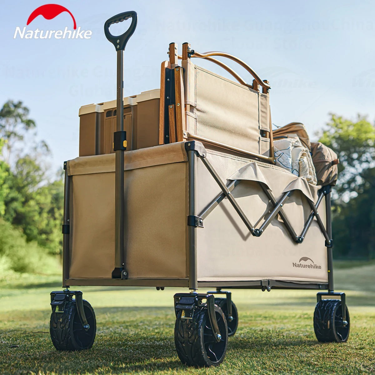 Naturehike 250L Folding Trolley Collapsible Wagon Cart