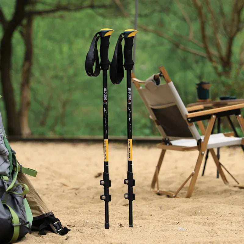 Exponent Aluminium Alloy Adjustable Hiking/Trekking Pole Stick
