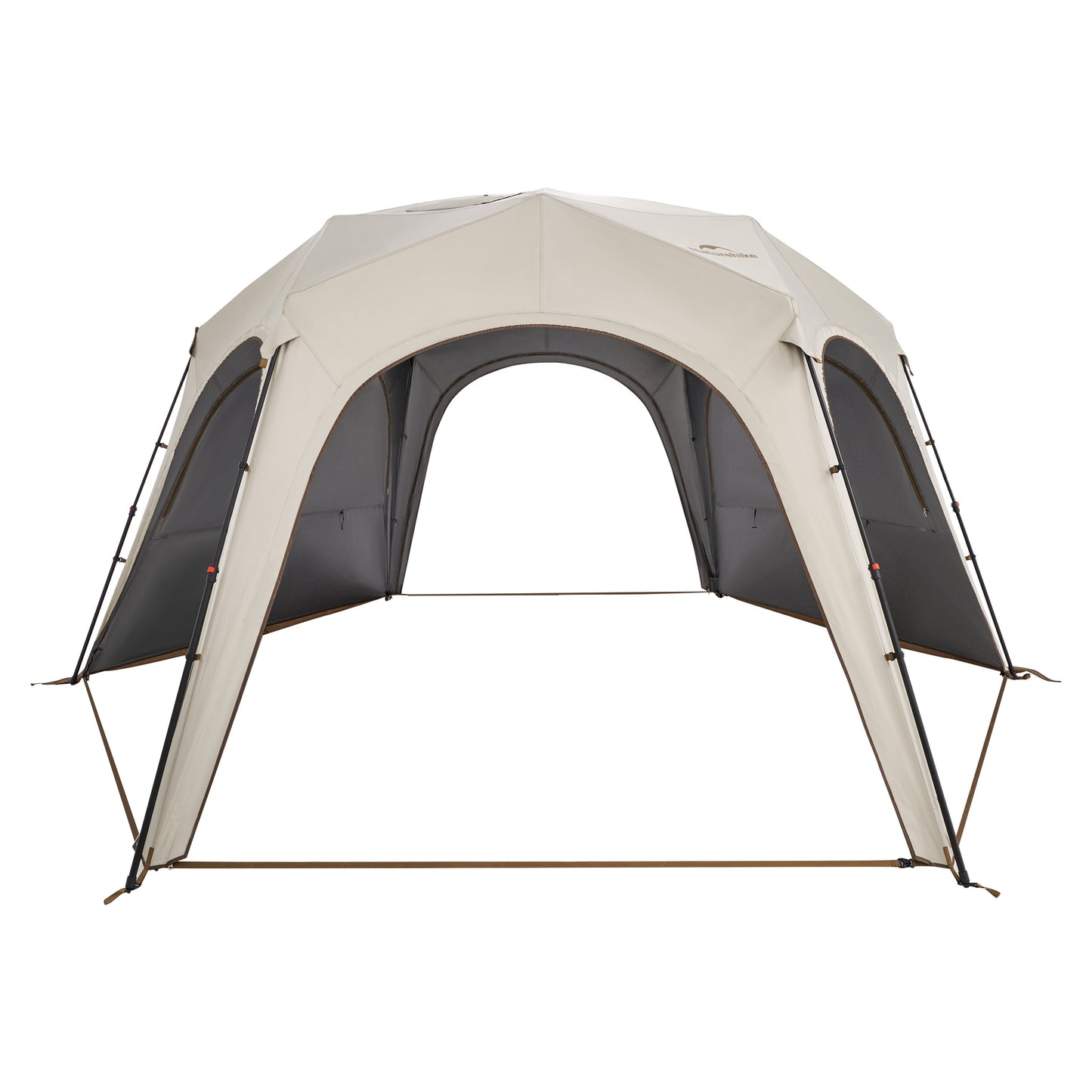 Naturehike King Size 10-12 Person Easy Setup Quick Opening Canopy With Door Curtins