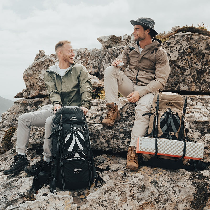 Naturehike 70L + 5L Hiking Backpack with Rain Cover Large Capacity