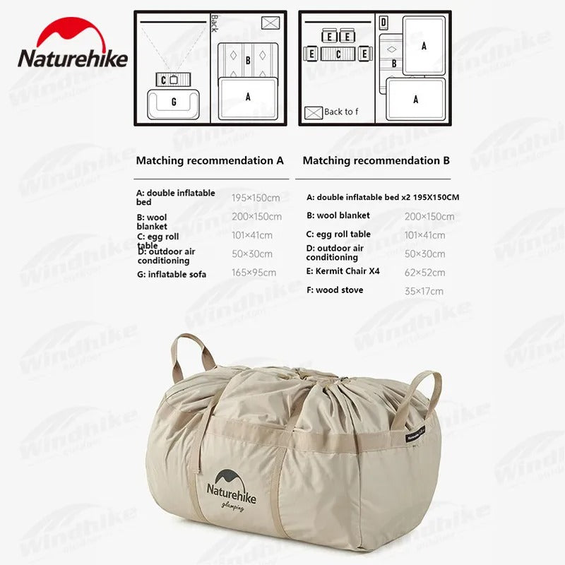 Naturehike Air 17.2 Outdoor Inflatable Waterproof Portable Tent