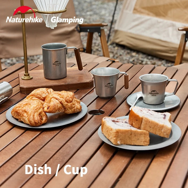 Naturehike Stainless Steel Retro 350Ml Camping Outdoor Cup Mug