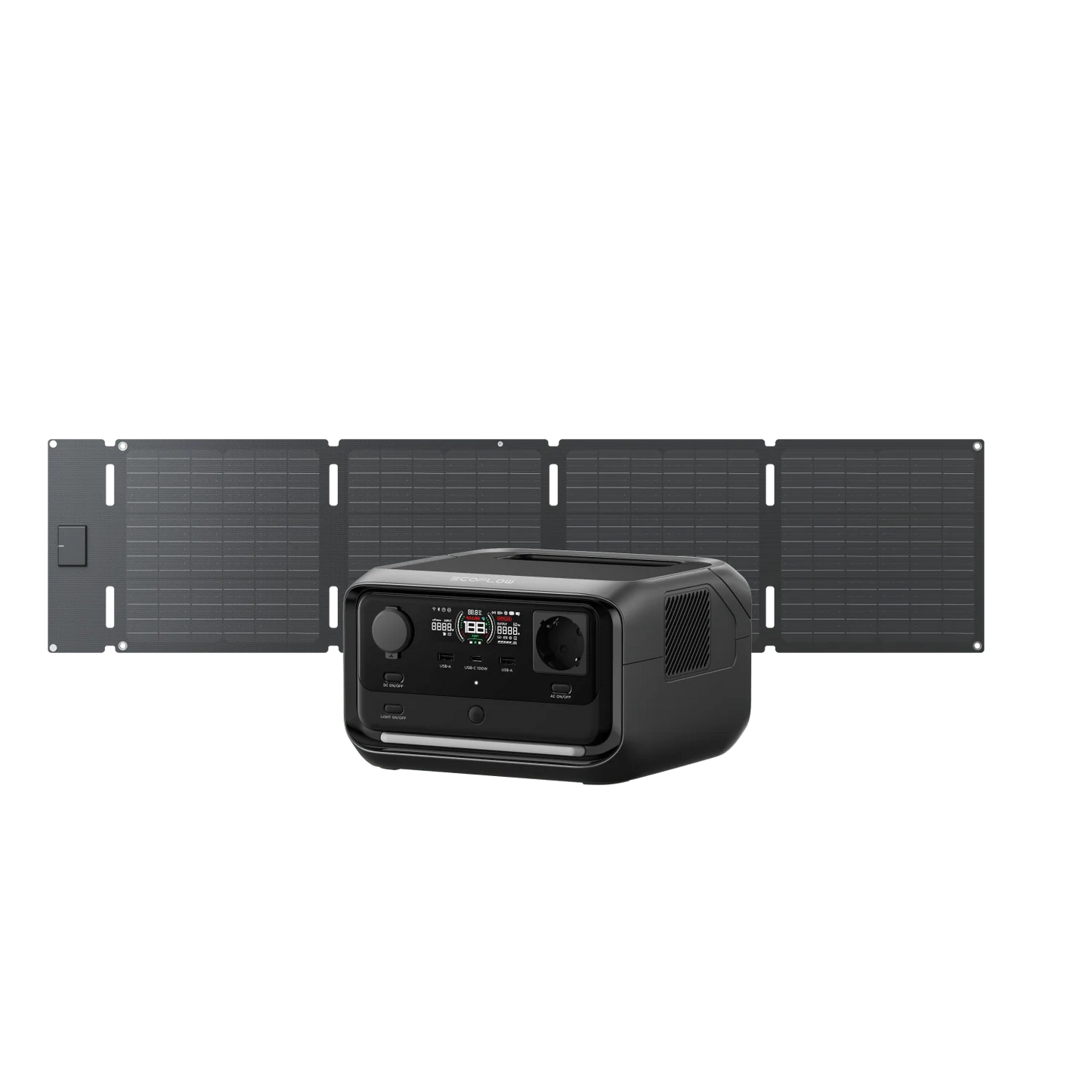 ECOFLOW Portable Power Station RIVER 3 Plus 600W (X-Boost 1200W)