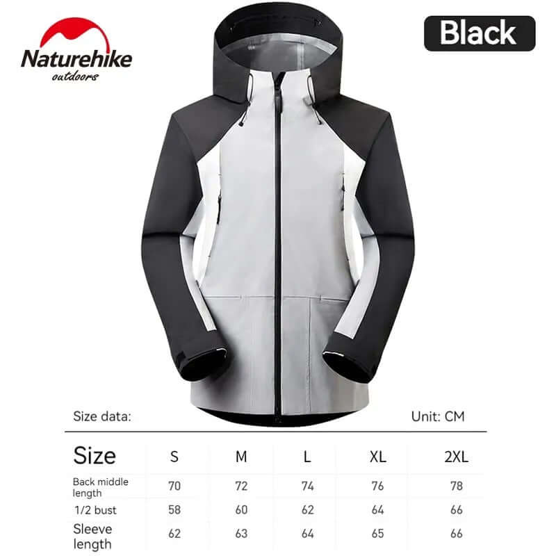 Naturehike Outdoor Lightweight Hardshell Jacket Waterproof