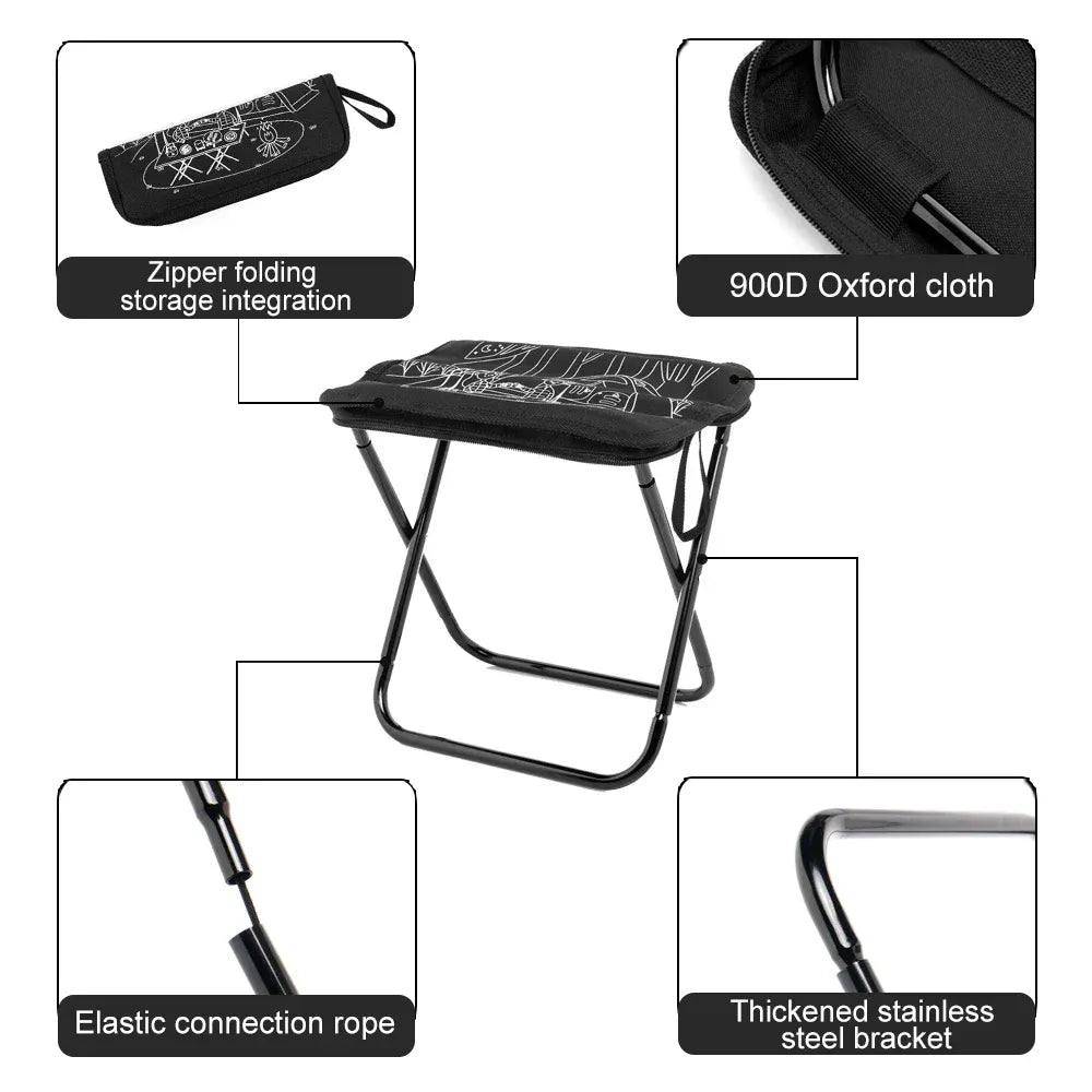 Widesea Camping Foldable Stool