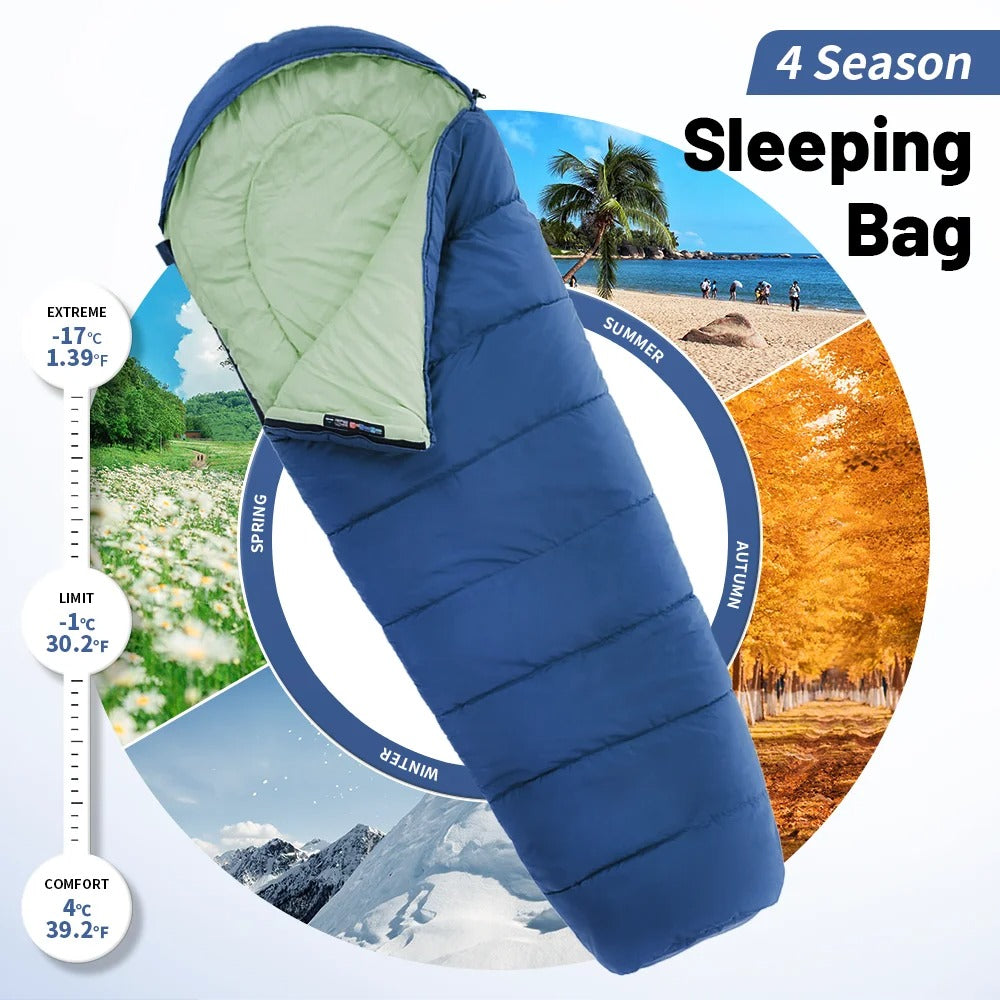 Naturehike MJ300 Cotton Mommy Sleeping Bag 4 Season