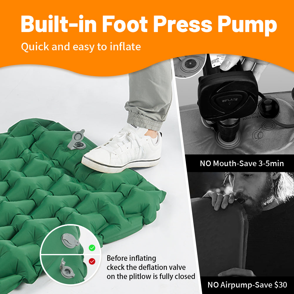 Naturehike FC-12 Foot Pump Inflatable Mattress