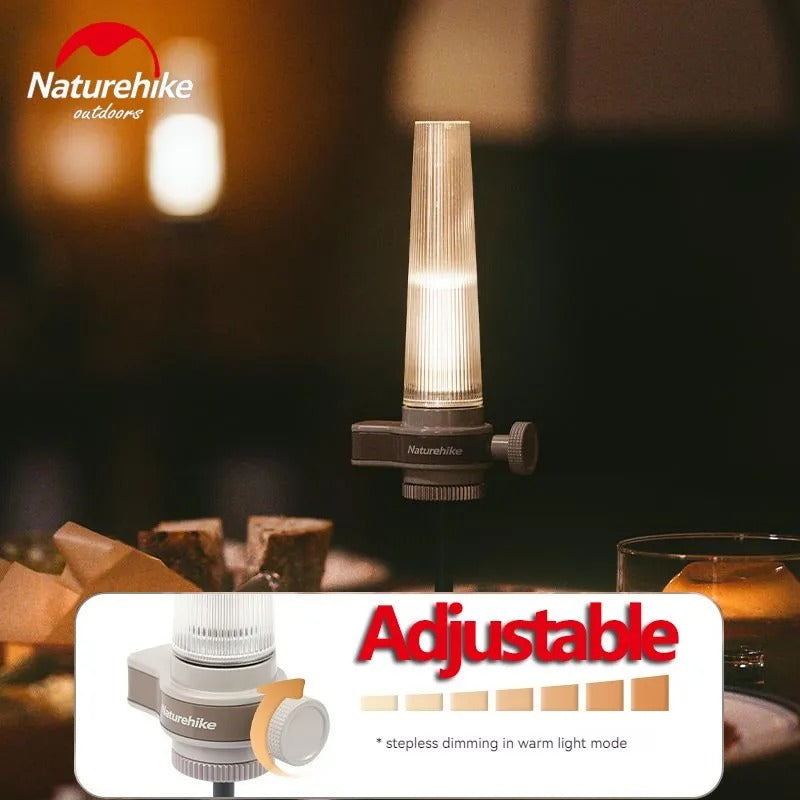 Naturehike LED Candle Lamp Type-C Charging Waterproof