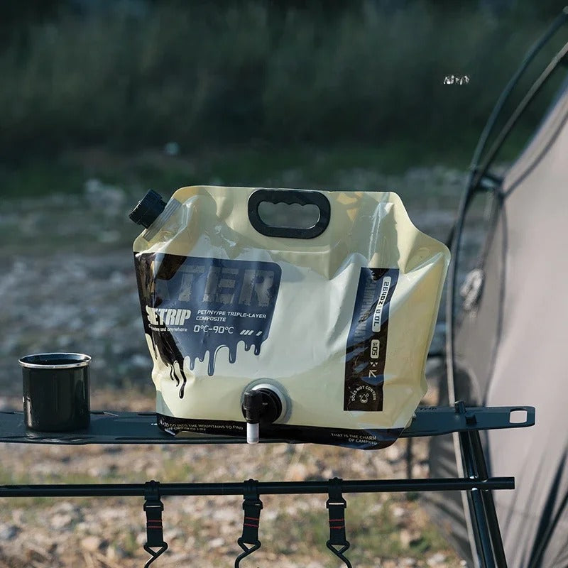 ShineTrip Outdoor Camping Large Capacity Handheld 8L Water Bag