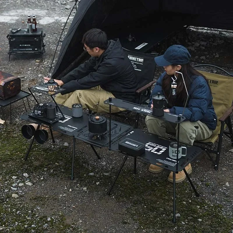 ShineTrip New Outdoor Aluminium Tactical Table