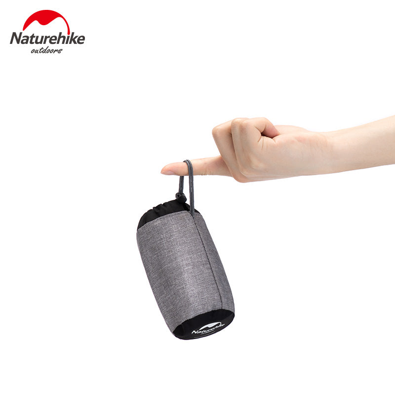 Naturehike 110g Portable MINI Ultralight TPU Flocking Inflatable Pillow BLUE