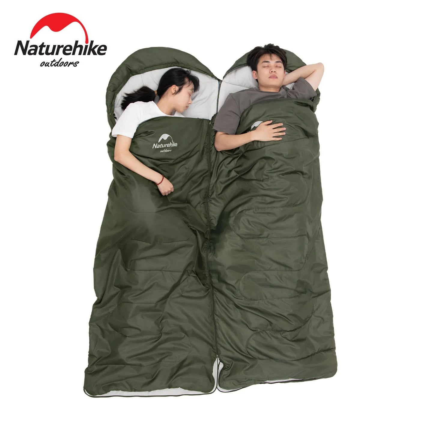 Naturehike Y150 Ultralight Cotton Sleeping Bag Large Green