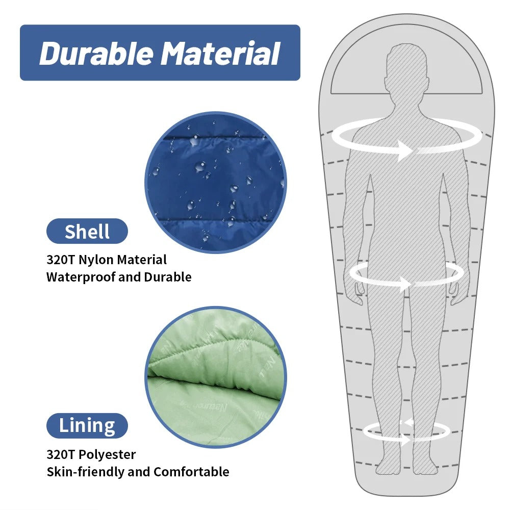 Naturehike MJ300 Cotton Mommy Sleeping Bag 4 Season