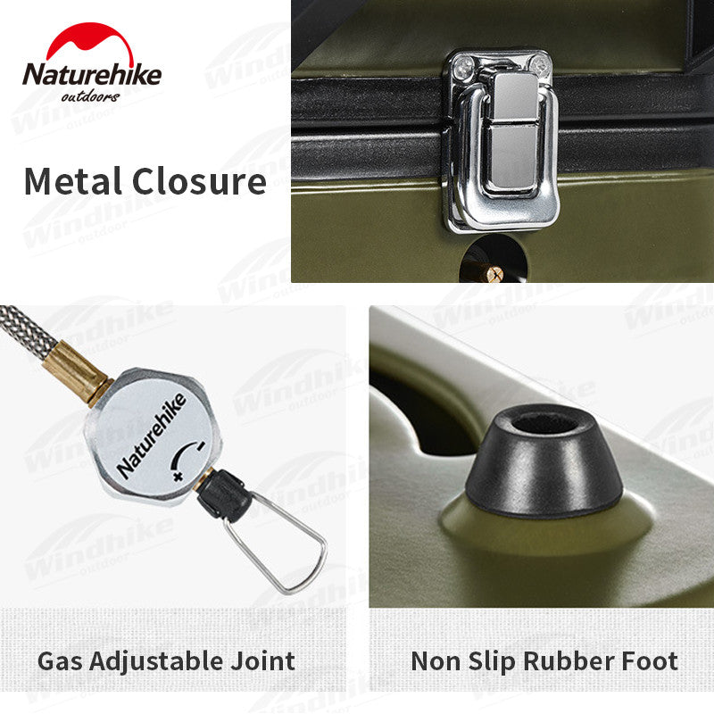Naturehike Double Burner Folding Outdoor Camping Gas Stove