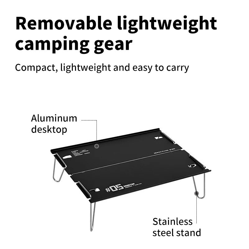 ShineTrip Outdoor Portable Folding Picnic Table